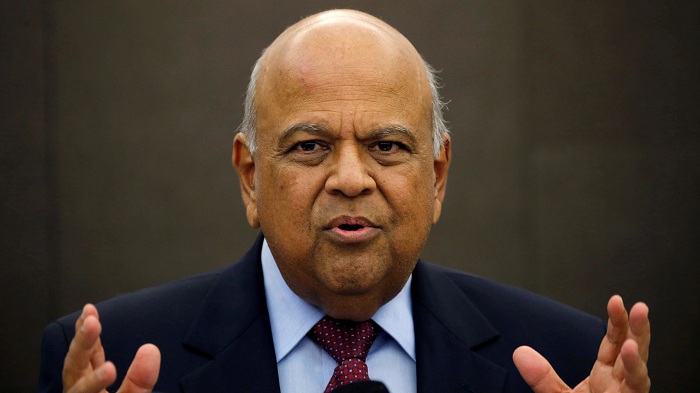Fraud charges withdrawn against South Africa`s finance minister, Pravin Gordhan